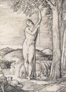Il Pastore, 1828 da George Richmond